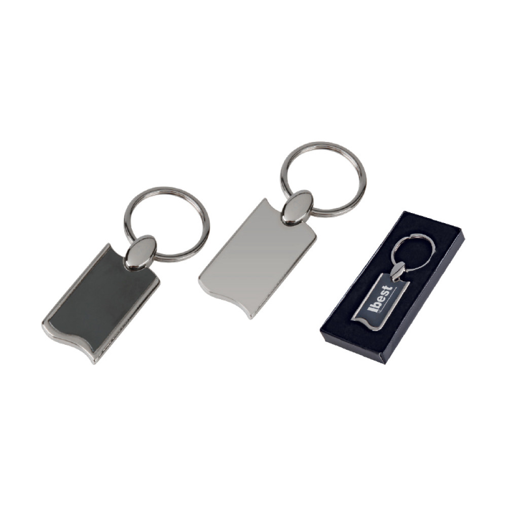 A21180 Promosyon Tek Taraflı Metal Anahtarlık