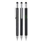 A6520 Promosyon Metal Su Terazili - Tornavidalı Touchpen Mühendis Kalem