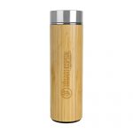 A53160 Promosyon Bambu Çelik Termos / 500 ml