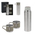 A53370 Promosyon Çelik 3'lü Termos Set / 500 ml