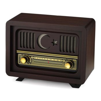 5306AY Nostaljik Ahşap Radyo