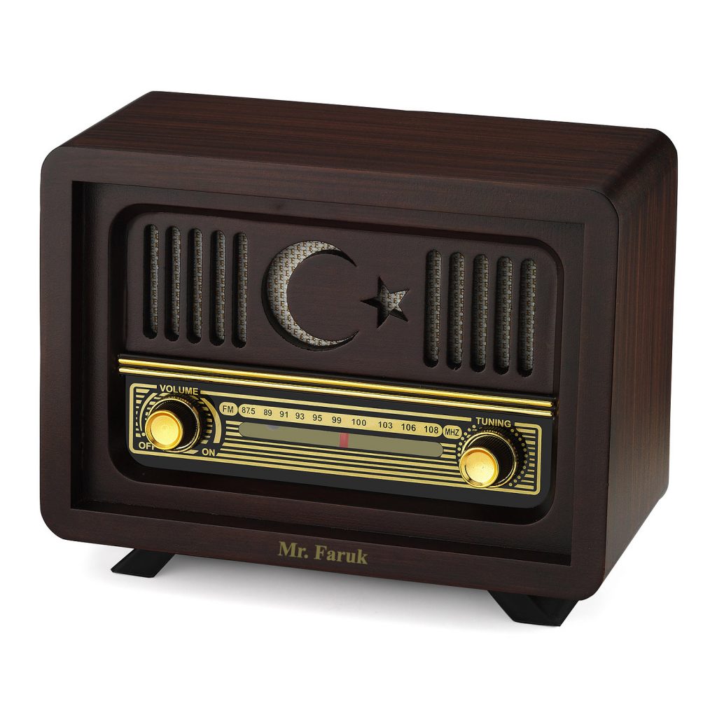 5306AY Nostaljik Ahşap Radyo