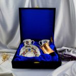 YALDIZSIZ 2’Lİ CEZVELİ PORSELEN FİNCAN TAKIMI