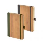 A24280 15 x 21 Termo Deri Bambu Defter