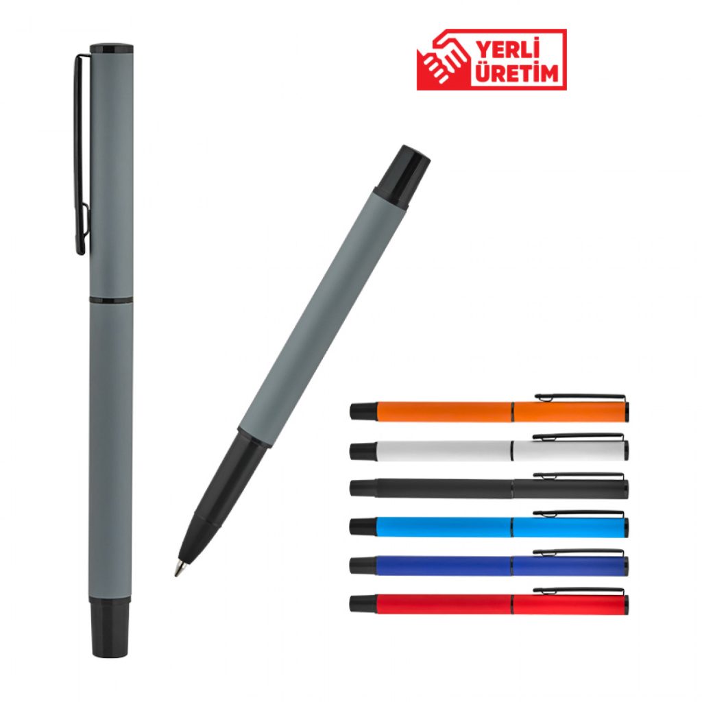 A20250 Promosyon BELEK Metal Roller Süper Jel Refil Kalem