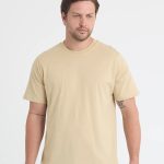 Penye Birinci Kalite Bisiklet Yaka Regular Tshirt
