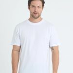 Penye Birinci Kalite Bisiklet Yaka Regular Tshirt