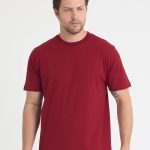 Penye Birinci Kalite Bisiklet Yaka Regular Tshirt