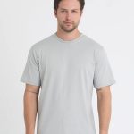 Penye Birinci Kalite Bisiklet Yaka Regular Tshirt