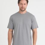 Penye Birinci Kalite Bisiklet Yaka Regular Tshirt