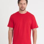 Penye Birinci Kalite Bisiklet Yaka Regular Tshirt