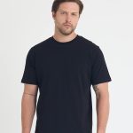 Penye Birinci Kalite Bisiklet Yaka Regular Tshirt